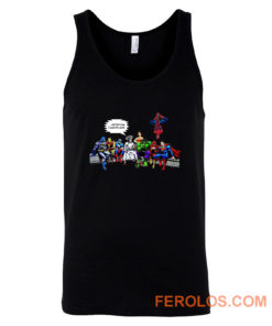 And Thats How I Saved The World Jesus Avengers Superheroes Tank Top