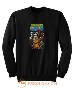 Avengers Infinity War Gauntlet Hulk Spider Man Iron Man Sweatshirt