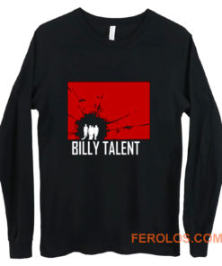 BILLY TALENT Red Square Punk Rock Band Long Sleeve