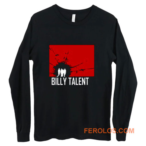 BILLY TALENT Red Square Punk Rock Band Long Sleeve