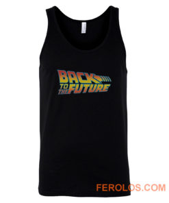 Back To The Future Logo Tank Top