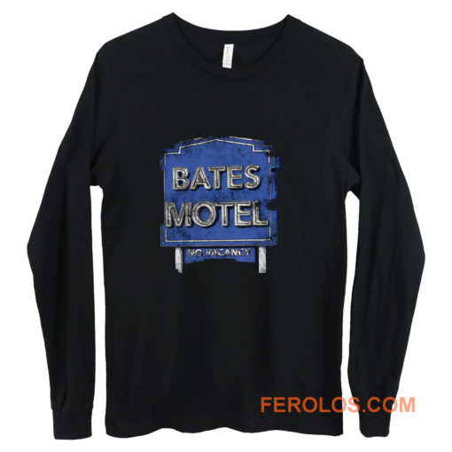 Bates Motel Old School distressed Long Sleeve