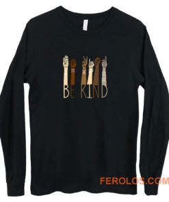 Be Kind Hand Art Long Sleeve