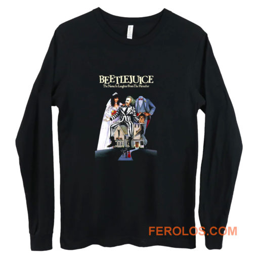 Beetlejuice American horror comedy Long Sleeve