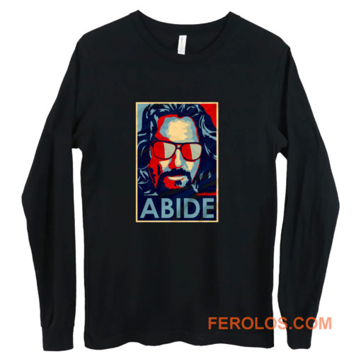 Big Lebowski Abide Hope Style The Dude Long Sleeve