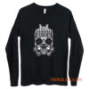 Biker t Rock Tattoo Cool Skull Ba Long Sleeve