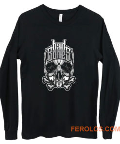 Biker t Rock Tattoo Cool Skull Ba Long Sleeve