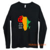 Black History Month Africa Origin Ancestral Power Ladies Long Sleeve