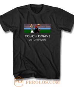 Bo Jackson Tecmo Bowl Oakland Raiders T Shirt