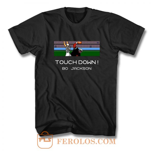 tecmo bowl bo jackson shirt