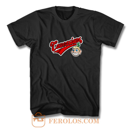 Caucasians Baseball T Shirt