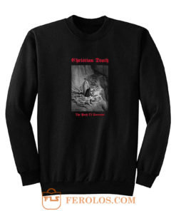 Christian Death Rozz Williams Deathrock Sweatshirt