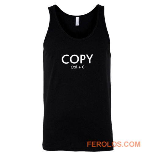 Copy Ctrl C Tank Top