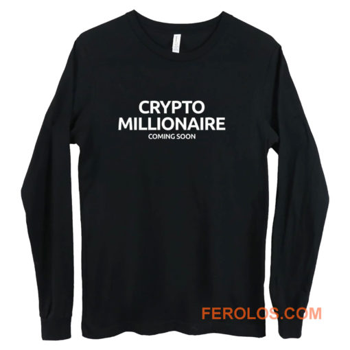 Cryptocurrency Crypto BTC Bitcoin Miner Ethereum Litecoin Ripple Long Sleeve