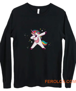 Dabbing Unicorn Long Sleeve