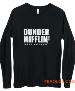 Dunder Mifflin Paper Company Inc from The Office Long Sleeve