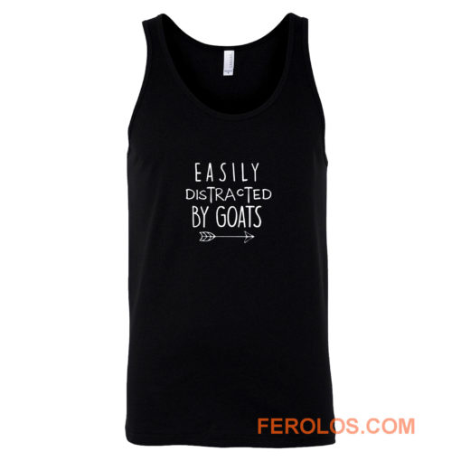 Easily Distracted By Goats Tank Top