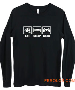 Eat Sleep Game Gaming Lovers Day Long Sleeve