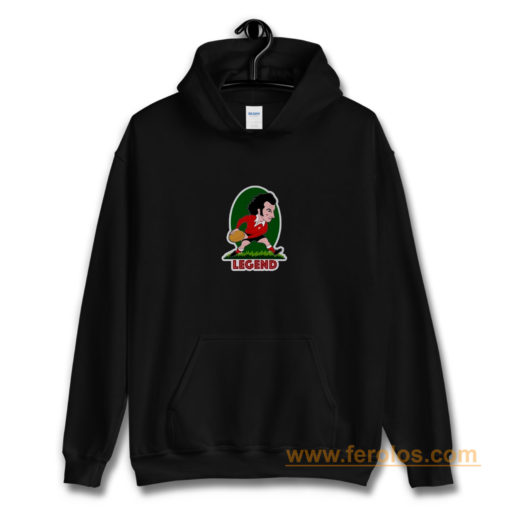 Gareth Edwards Wales Rugby Legend Hoodie