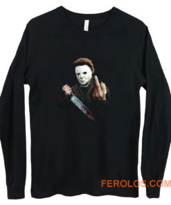 Halloween Middle Finger Long Sleeve