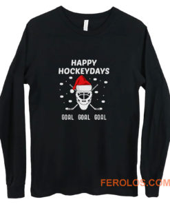 Happy Hockeydays Christmas Hockey Long Sleeve