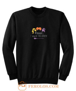 I Smell Children Womens Halloween Sweatshirt