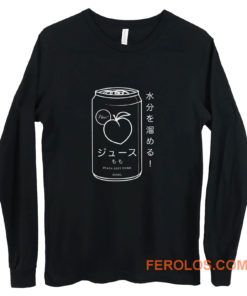 Japanese Peach Soft Drink Long Sleeve