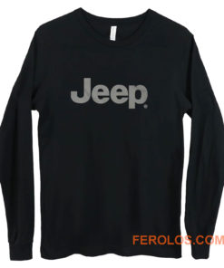 Jeep® Text Blackout Long Sleeve