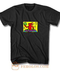 Keith Haring DJ T Shirt