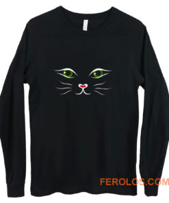 Kitty Face Cat Long Sleeve