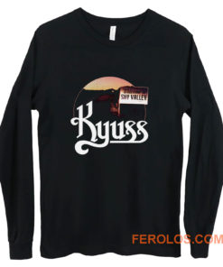 Kyuss Welcome to Sky Valley t Doom Stoner Metal Rock Band Tee Long Sleeve