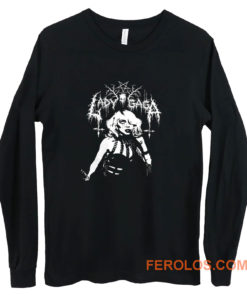 Lady Gaga Death Metal Style Long Sleeve