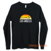 Los Angeles California Sunset And Palm Trees Beach Vacation Long Sleeve