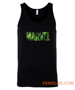 Marvel Logo Hulk Avengers Super Hero Angry Green Tank Top