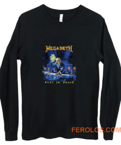 Megadeth Rust In Peace Long Sleeve