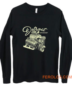 Mens Detroit Speed Shop Rocket Long Sleeve