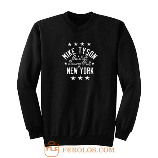 Mike Tyson Catskill New York Muscle Boxing Sweatshirt