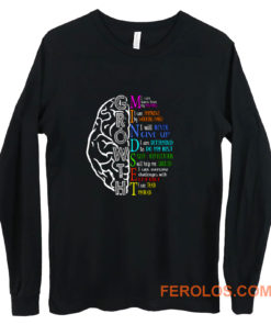 Music I Can Learn Grow Mindset Long Sleeve