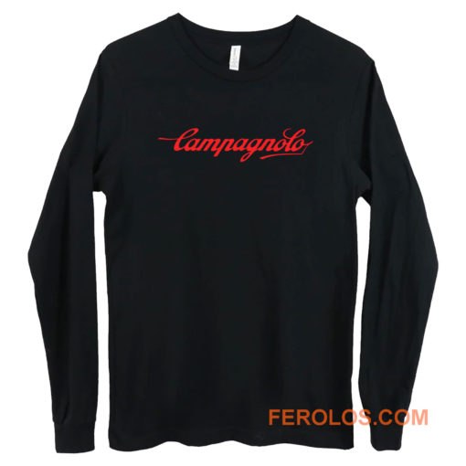 New Campagnolo Bicycle Logo Vintage Bicycling Company Long Sleeve