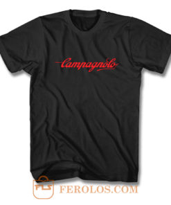 New Campagnolo Bicycle Logo Vintage Bicycling Company T Shirt