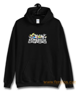 New Cartoon Network 90s Character Squad Mens Vintage Retro Hoodie