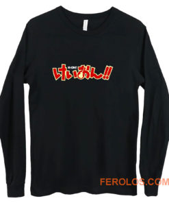 New K ON Musical Anime Manga Long Sleeve