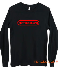 Nintendo Nerd Long Sleeve