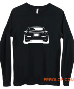 Nissan 350Z Outline Rear Car Long Sleeve