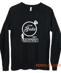 Personalised Team Bride The Bride Long Sleeve