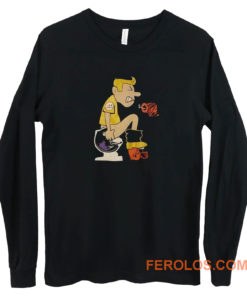 Pittsburgh Steelers Funny Toilet Long Sleeve