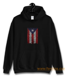 Puerto Rico Rican Beisbol Futbol Flag Hoodie