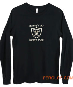 Raiders 1 Draft Pick Long Sleeve