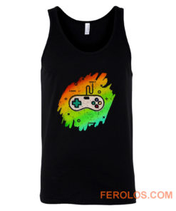 Retro Video Game Youth Vintage Gaming Distressed Tank Top