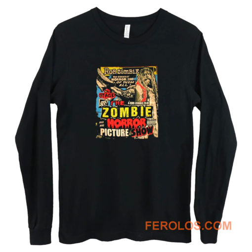 Rob Zombie Picture Show Long Sleeve